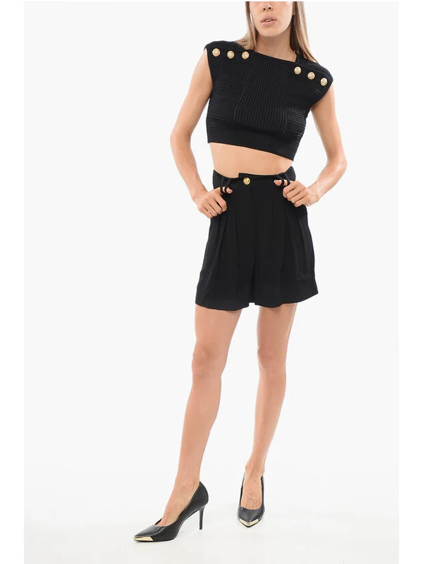 Balmain Black Shorts - Image 4