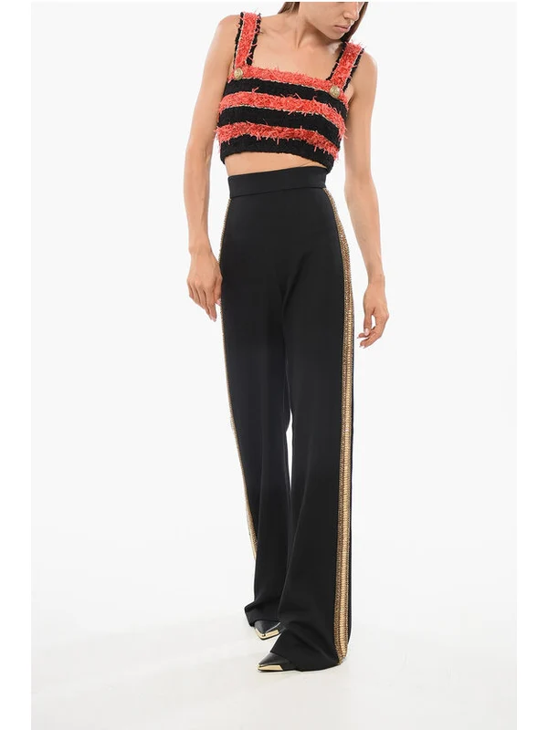 Balmain Orange Black Sleeveless - Image 4