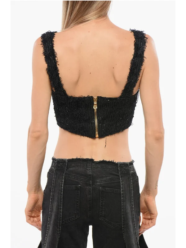 Balmain Black Sleeveless - Image 2