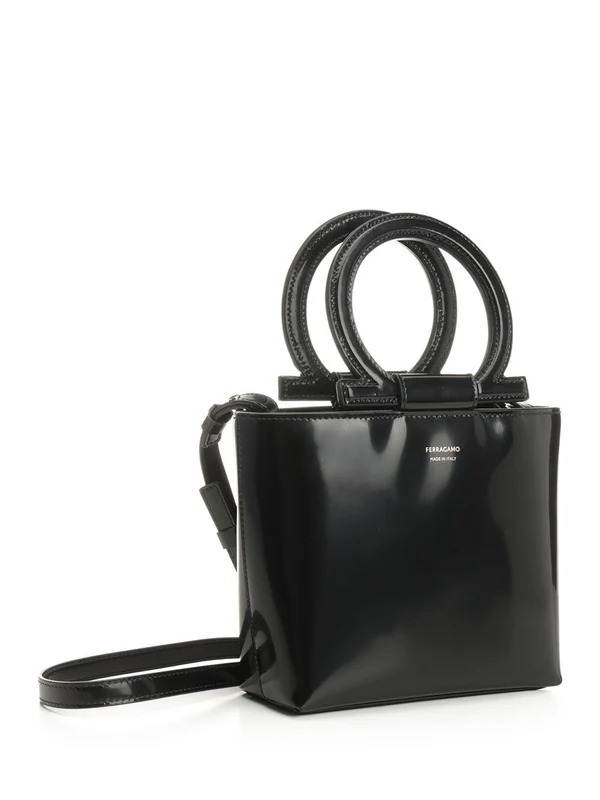 Ferragamo Black Tote Bags - Image 2