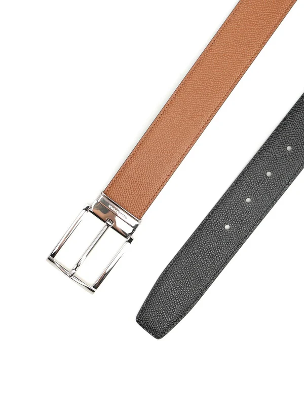 Ferragamo Brown Leather Belts - Image 2