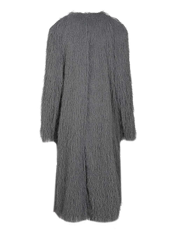 Dries Van Noten Grey Coats - Image 2