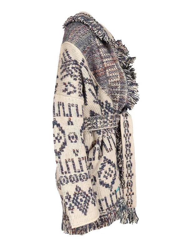 Alanui Beige Blue Cardigans - Image 3