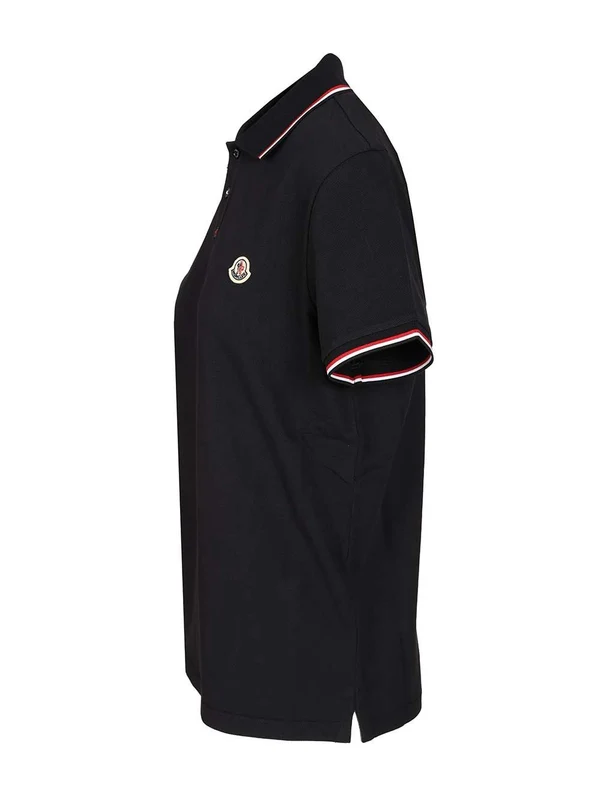 Moncler Blue Polo Shirts - Image 3
