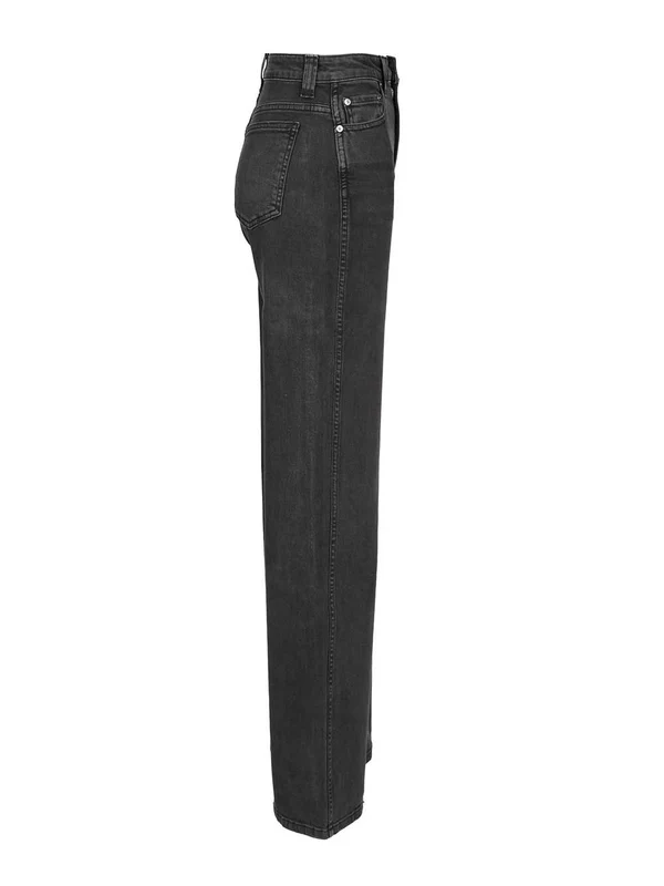 Khaite Black Denim Pants - Image 3