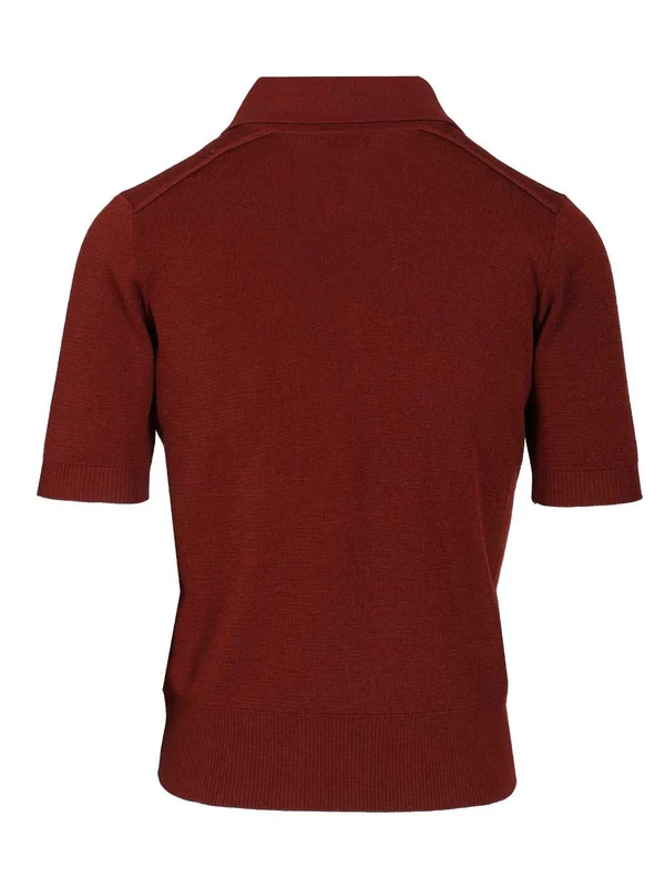Burberry Burgundy Knitted - Image 2