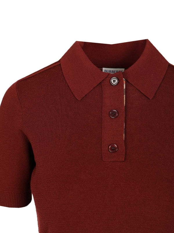 Burberry Burgundy Knitted - Image 3