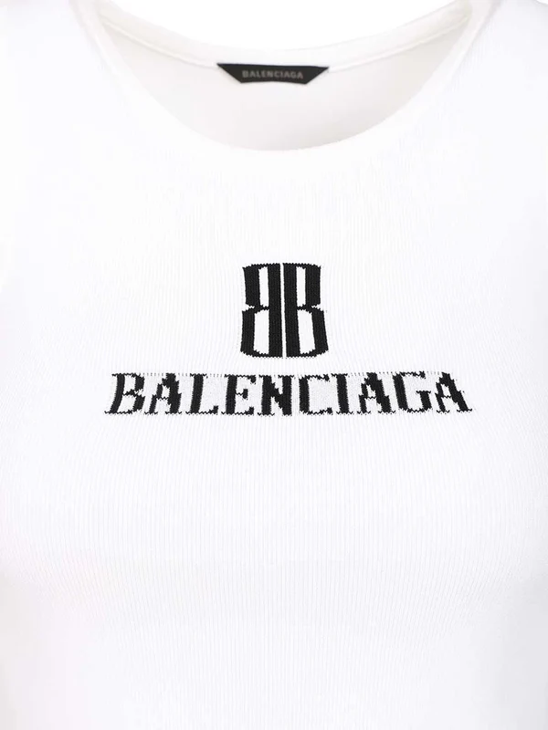 Balenciaga White Sleeveless - Image 2
