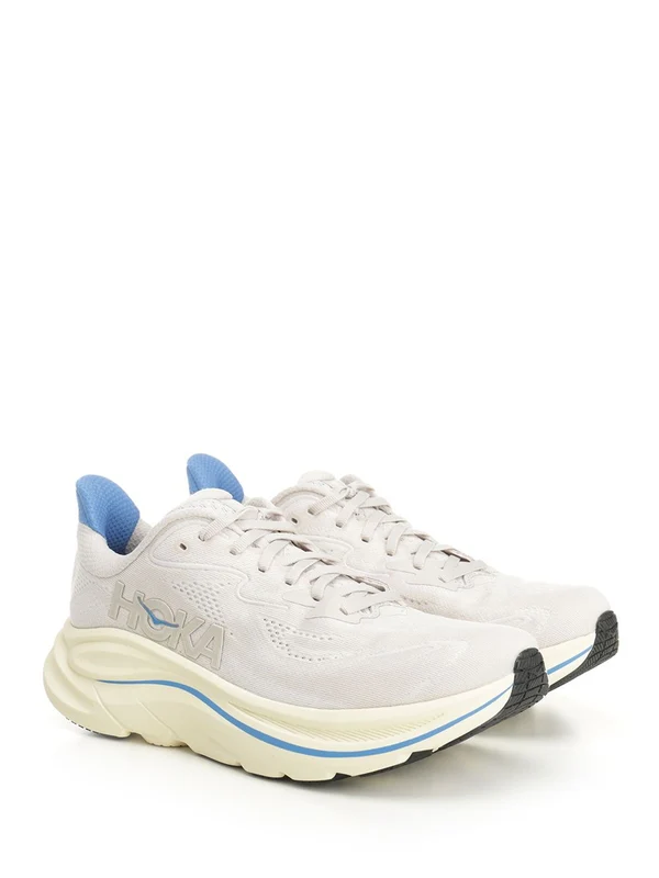Hoka One One White Low Top Sneakers - Image 2