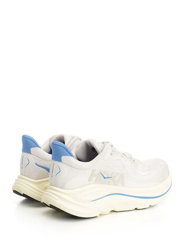 Hoka One One White Low Top Sneakers - Image 3