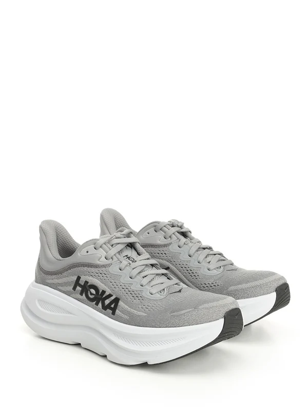 Hoka One One Grey Low Top Sneakers - Image 2