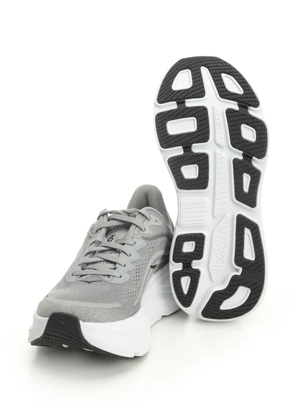 Hoka One One Grey Low Top Sneakers - Image 5