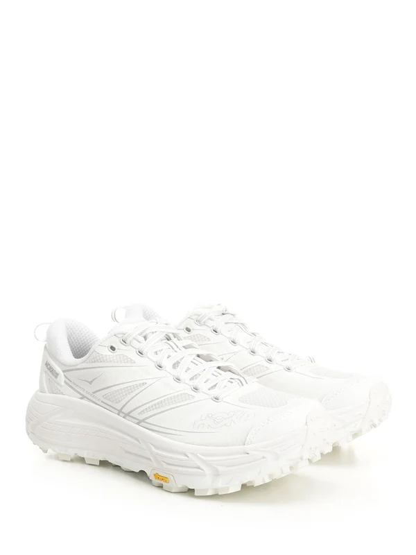 Hoka One One White Low Top Sneakers - Image 2
