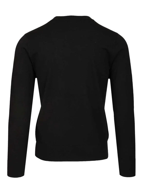 Dries Van Noten Black Knitted - Image 2