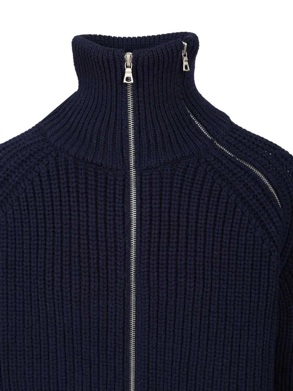 Dries Van Noten Blue Cardigans - Image 4