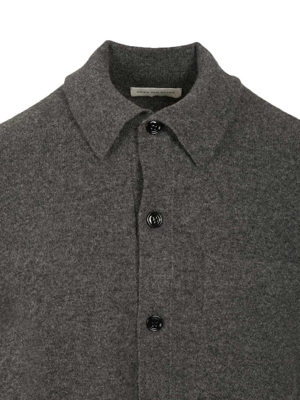 Dries Van Noten Grey Cardigans - Image 4