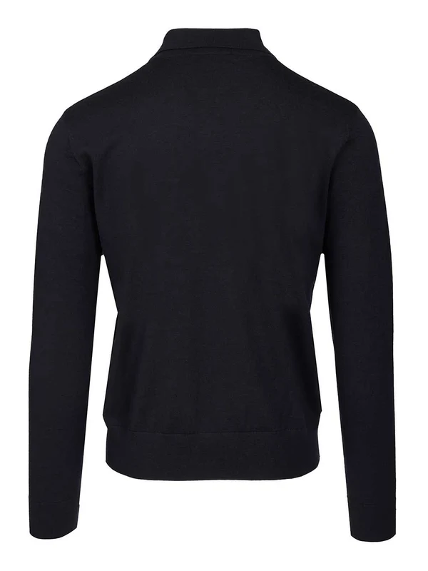 Dries Van Noten Blue Knitted - Image 2