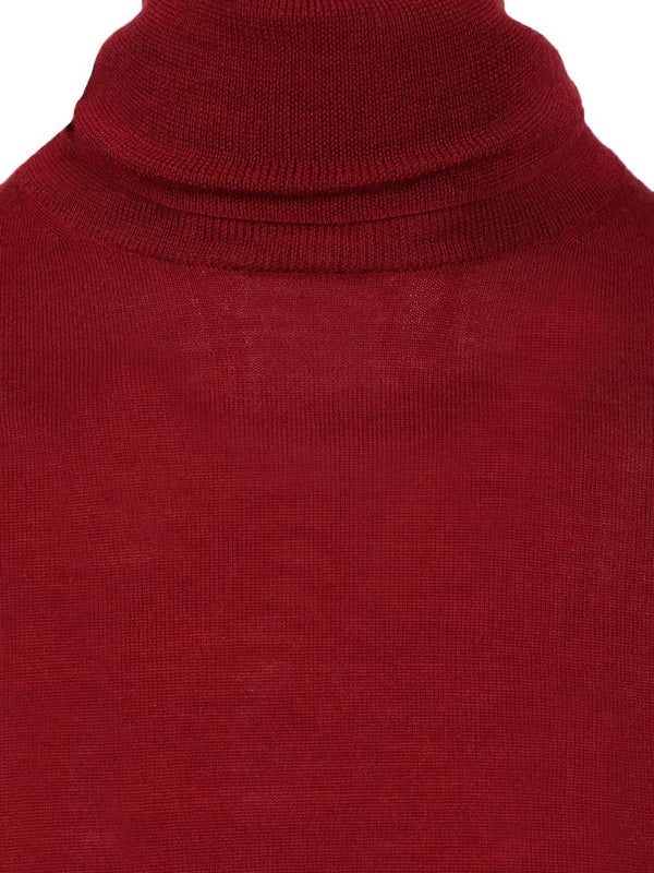 Dries Van Noten Burgundy Knitted - Image 4