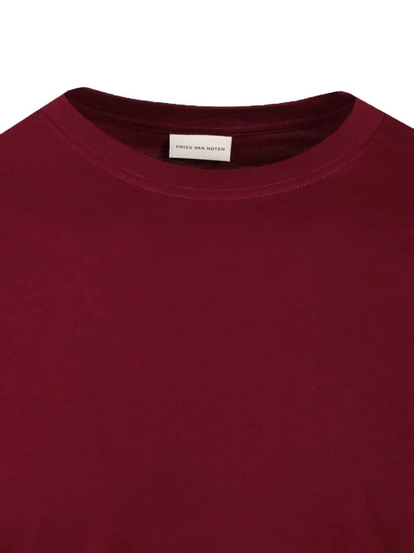 Dries Van Noten Red Half Sleeve - Image 3