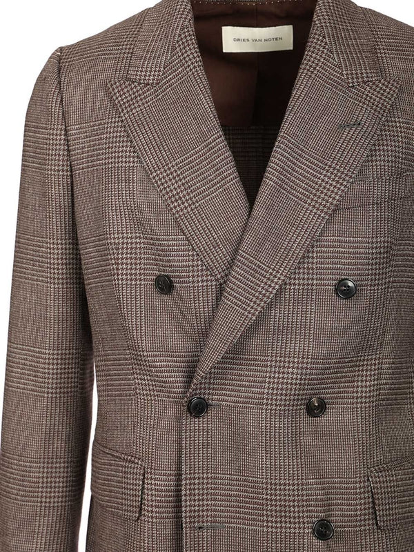 Dries Van Noten Brown Tailored Jackets - Image 4