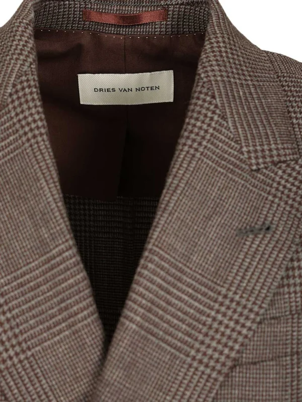 Dries Van Noten Brown Tailored Jackets - Image 5