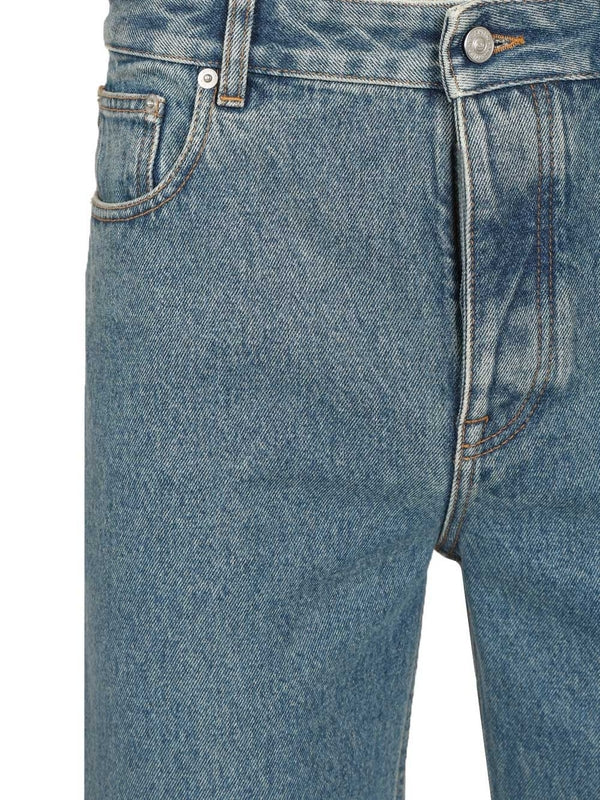 Valentino Blue Denim Pants - Image 4