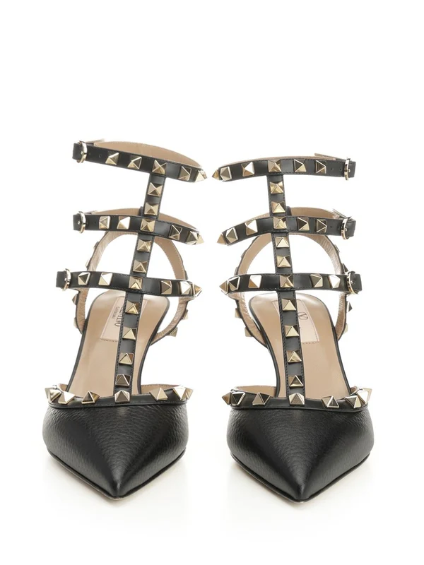 Valentino Black Sandal Heels - Image 5