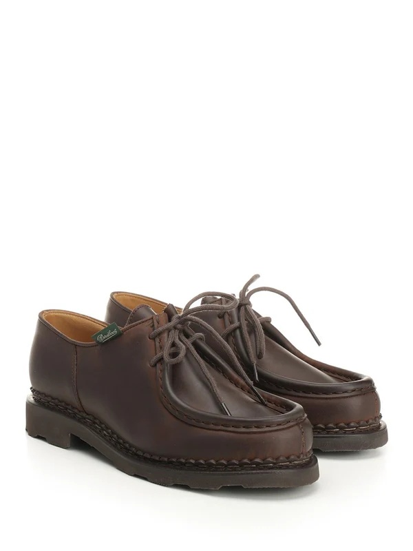 Paraboot Brown Lace-Ups - Image 2