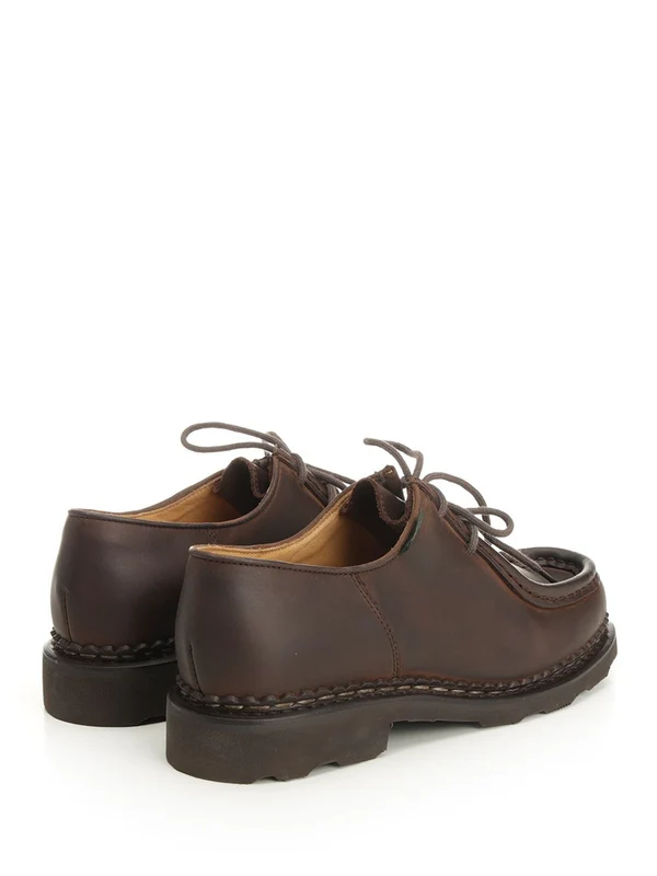 Paraboot Brown Lace-Ups - Image 3