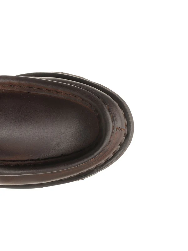 Paraboot Brown Lace-Ups - Image 4