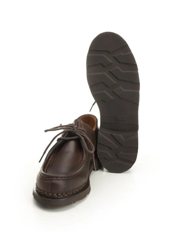 Paraboot Brown Lace-Ups - Image 5