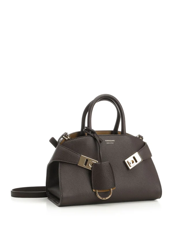 Ferragamo Brown Tote Bags - Image 2