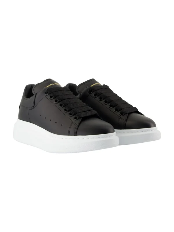 Alexander Mcqueen Black Low Top Sneakers - Image 2