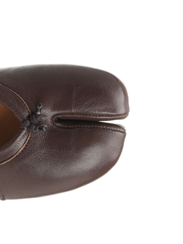 Maison Margiela Brown Flat Shoes - Image 4