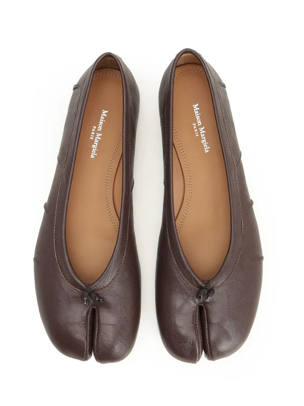 Maison Margiela Brown Flat Shoes - Image 5