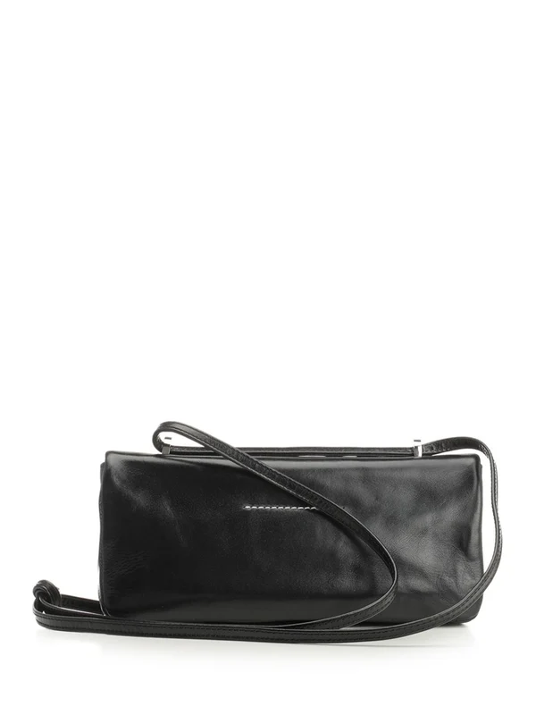 Mm6 Maison Margiela Black Crossbody & Shoulder Bags - Image 3
