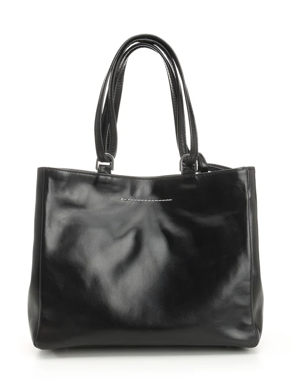 Mm6 Maison Margiela Black Tote Bags - Image 3
