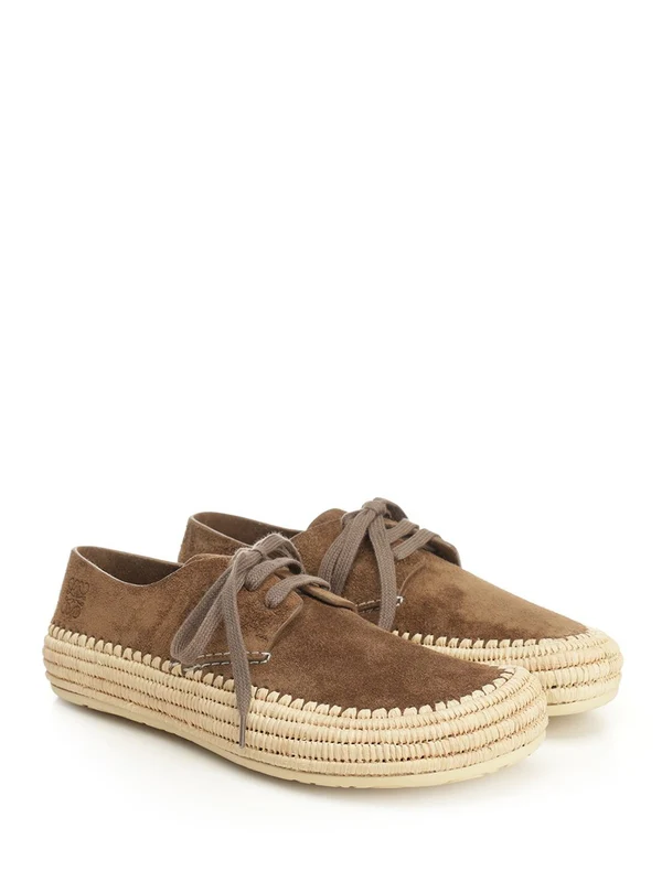 Loewe Brown Low Top Sneakers - Image 2