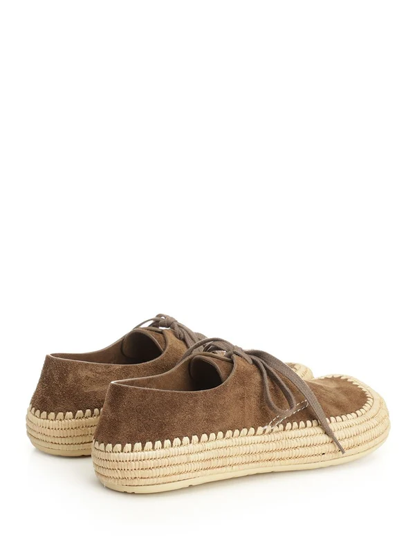 Loewe Brown Low Top Sneakers - Image 3