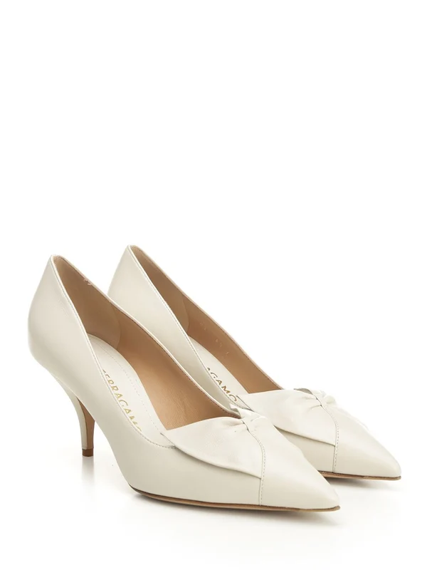 Ferragamo Ivory Pumps Heels - Image 2