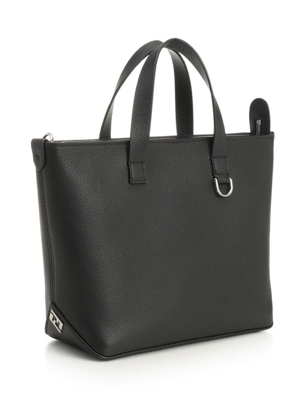 Fendi Ff Square Small Black Tote Bags - Image 2