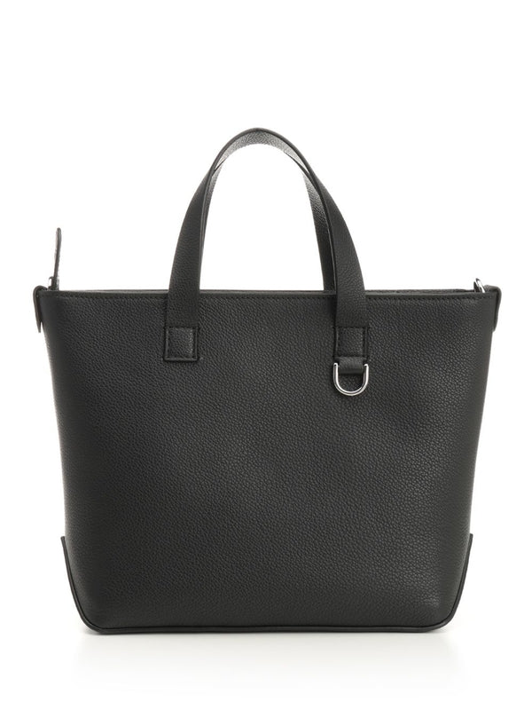 Fendi Ff Square Small Black Tote Bags - Image 3