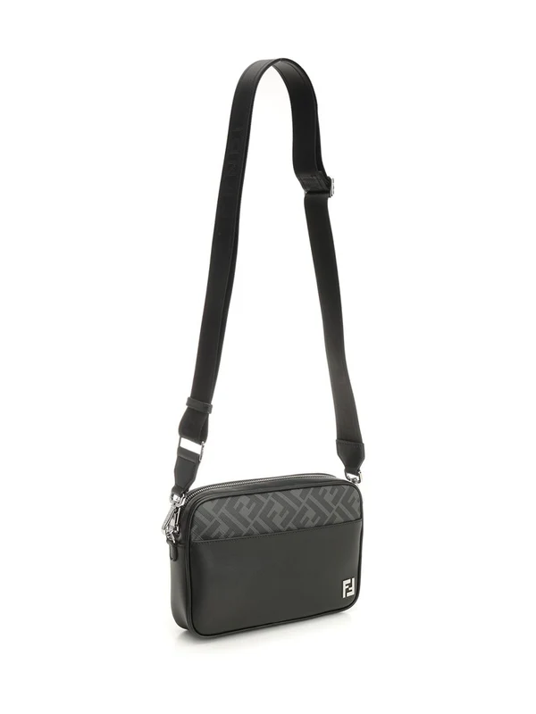 Fendi Square Ff Black Cross Bags - Image 2