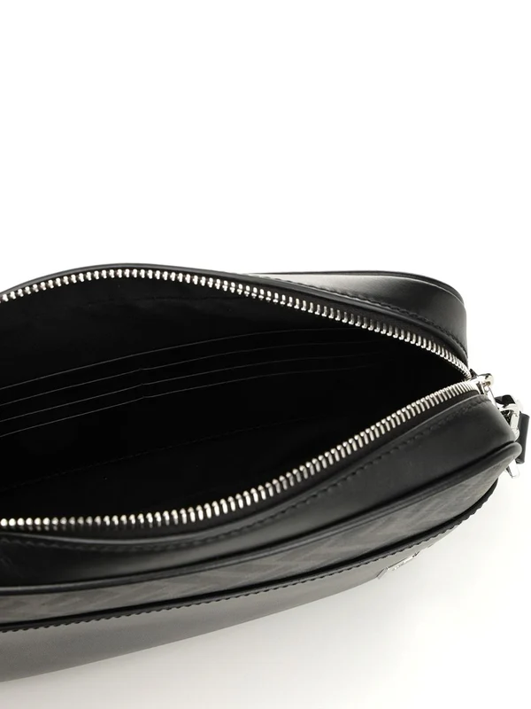 Fendi Square Ff Black Cross Bags - Image 4