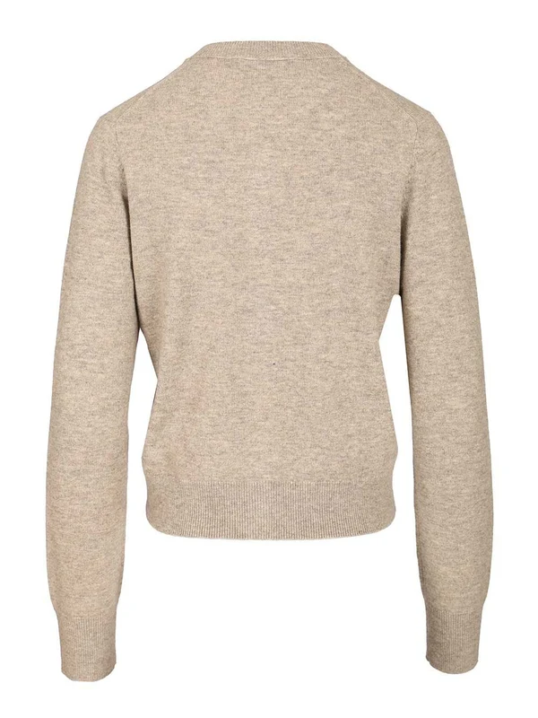 Acne Studios Grey Beige Cardigans - Image 3