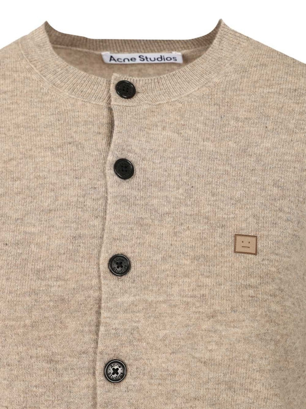 Acne Studios Grey Beige Cardigans - Image 4