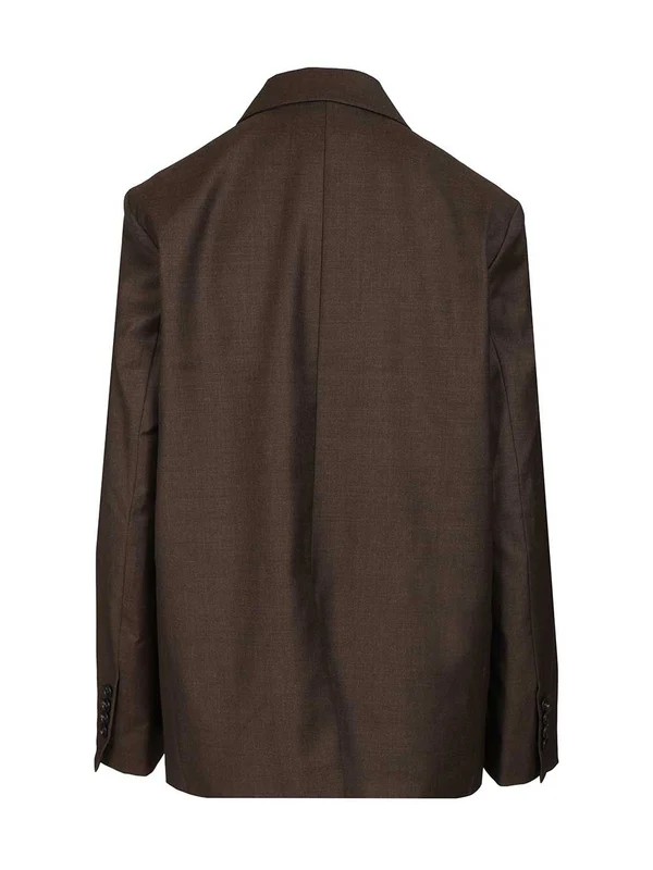 Loulou De Saison Brown Tailored Jackets - Image 2