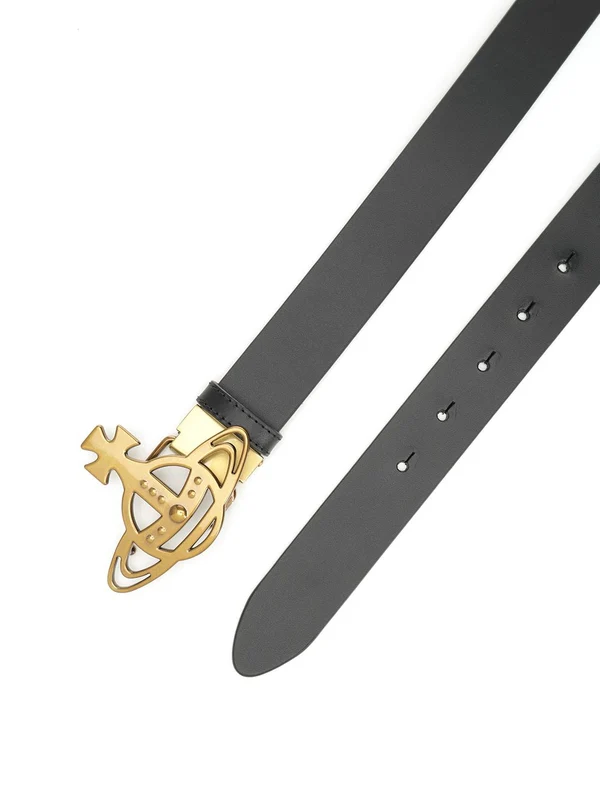 Vivienne Westwood Black Leather Belts - Image 2