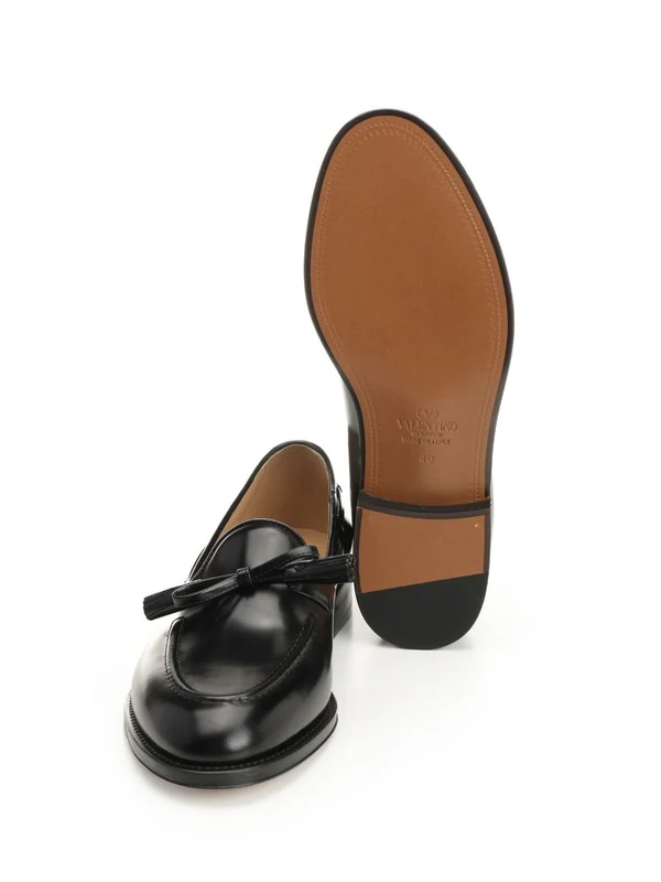 Valentino Black Loafers - Image 5