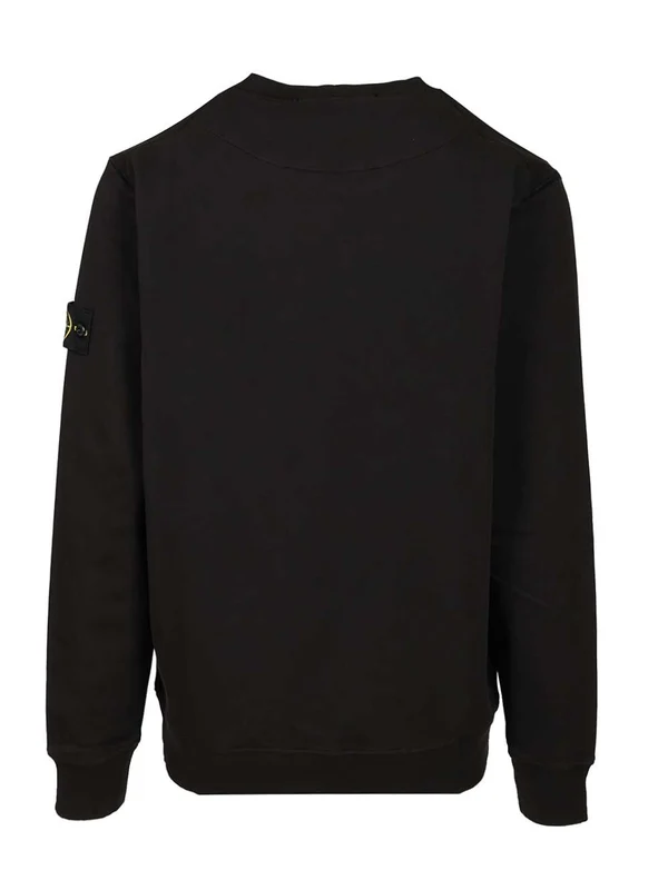 Stone Island Black Sweatshirts - Image 2